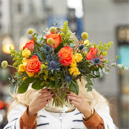 Disco Bouquet –  Two Flower Girls, Skokie IL