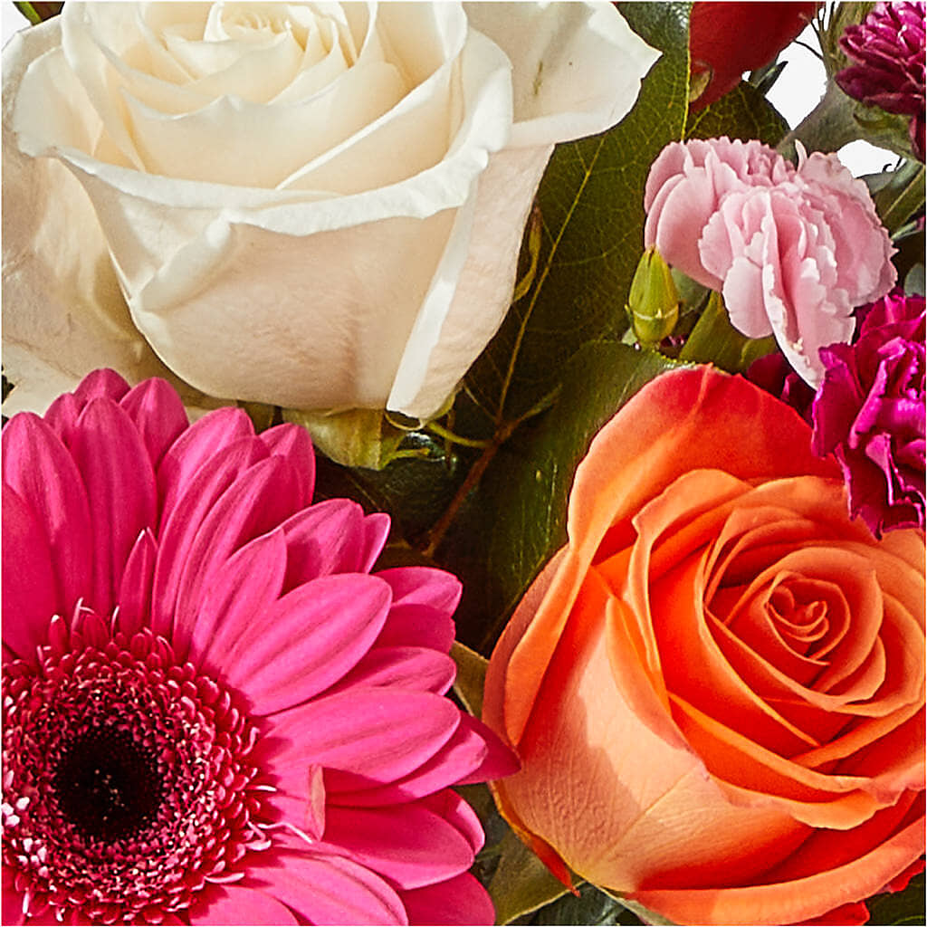 Smell the Roses Bouquet –  Two Flower Girls, Skokie IL