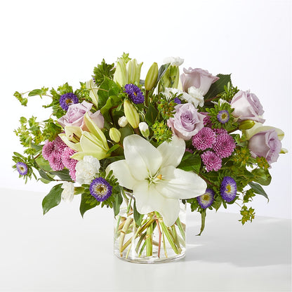 April Showers Bouquet –  Two Flower Girls, Skokie IL