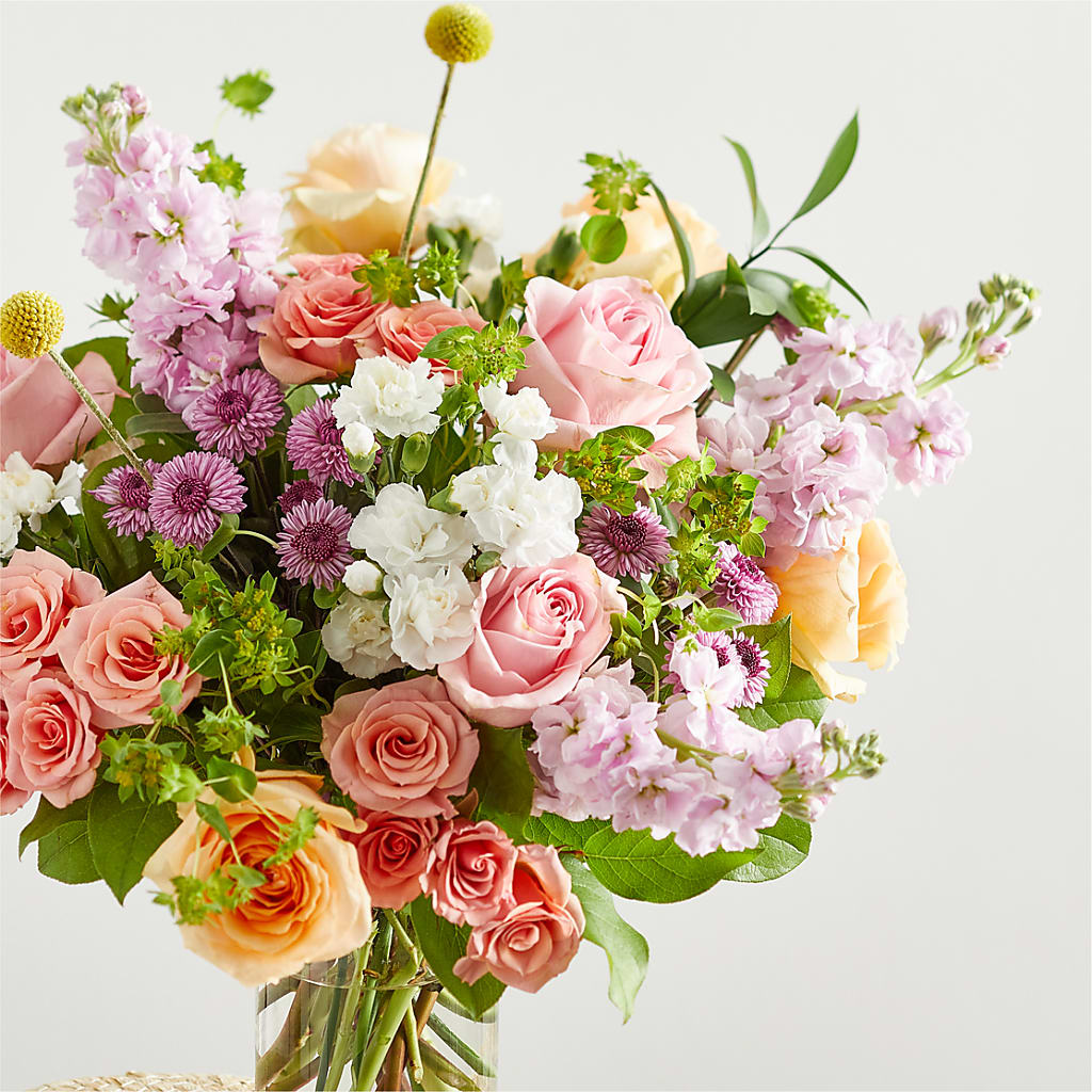 Perfect Contentment Bouquet –  Two Flower Girls, Skokie IL