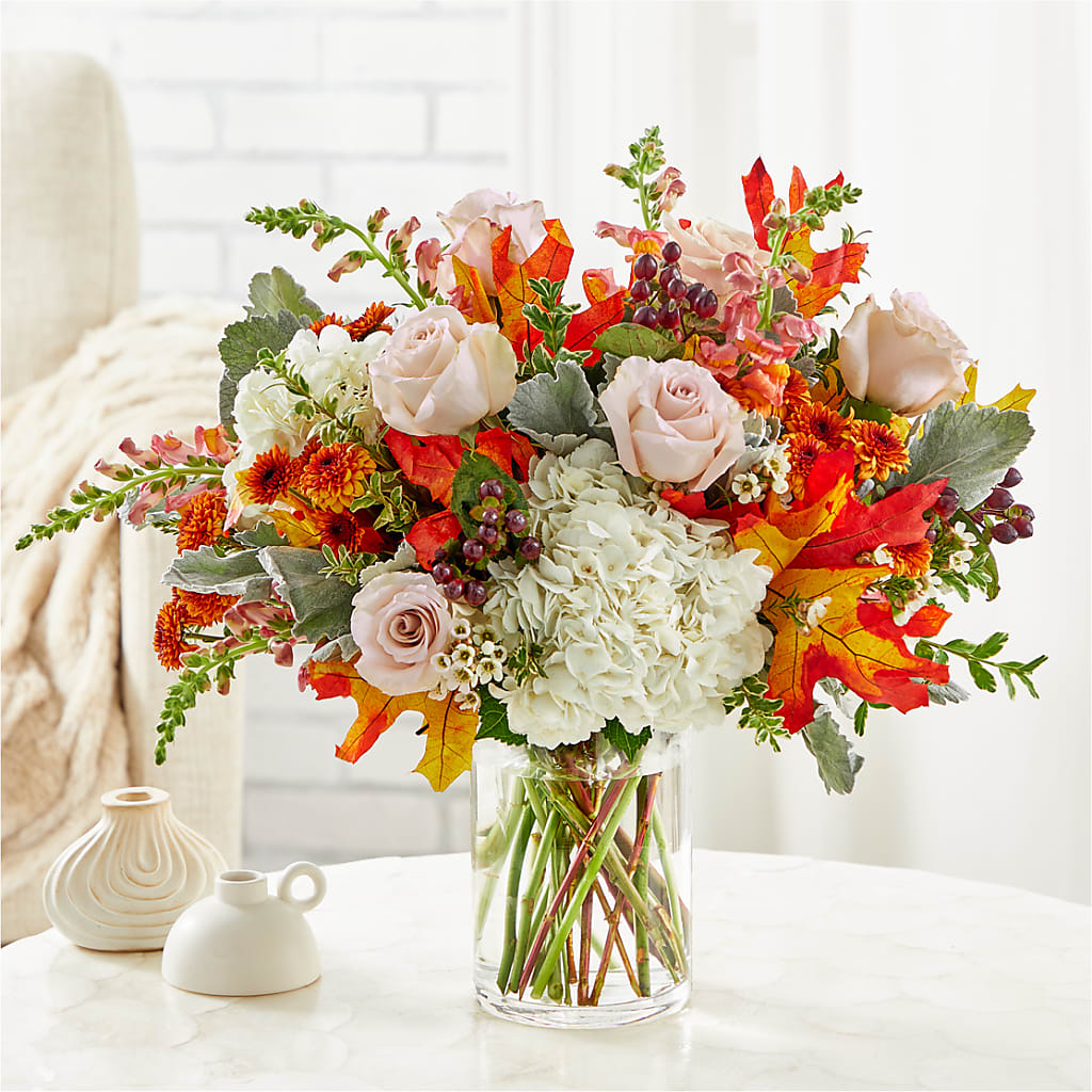Autumnal Equinox Bouquet –  Two Flower Girls, Skokie IL