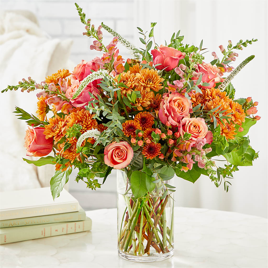 Leafy Trails Bouquet –  Two Flower Girls, Skokie IL