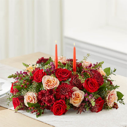 Most Thankful Centerpiece –  Two Flower Girls, Skokie IL