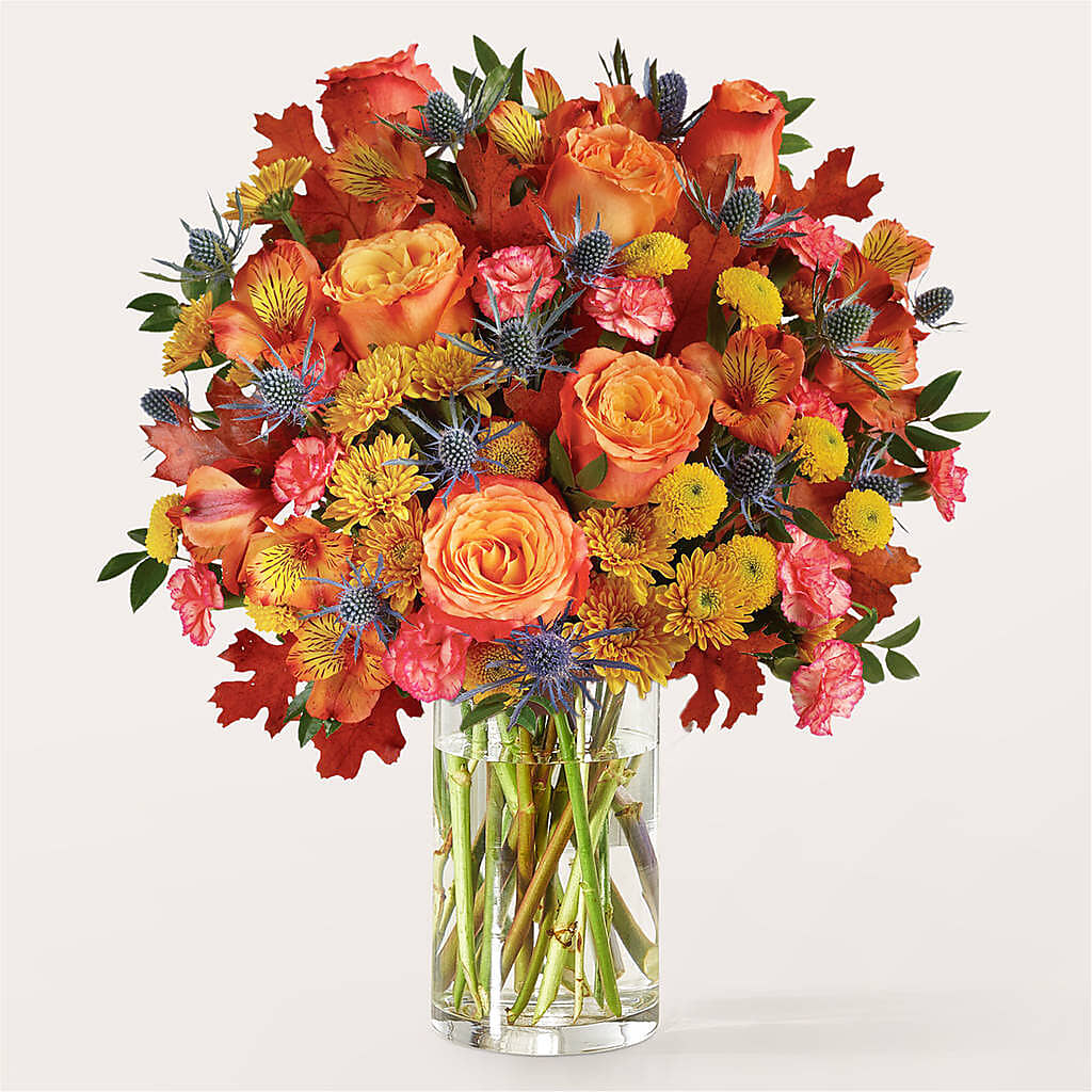 Winds of Autumn Bouquet –  Two Flower Girls, Skokie IL
