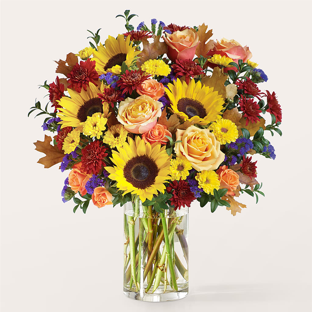 Harvest Moon Bouquet –  Two Flower Girls, Skokie IL
