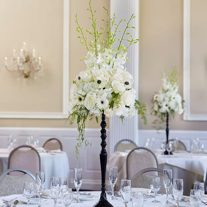 Regency Centerpiece –  Two Flower Girls, Skokie IL