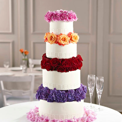 Infinite Love Cake Décor –  Two Flower Girls, Skokie IL