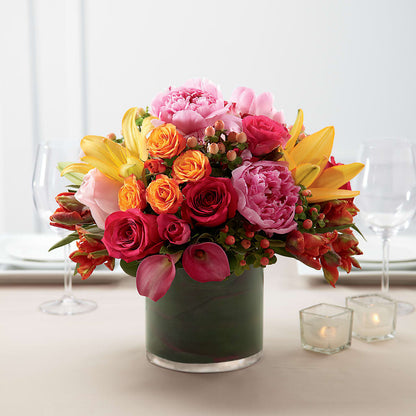 Color Mix Arrangement –  Two Flower Girls, Skokie IL