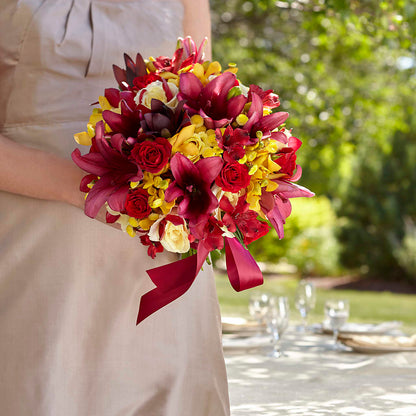 Sunningdale Bouquet –  Two Flower Girls, Skokie IL