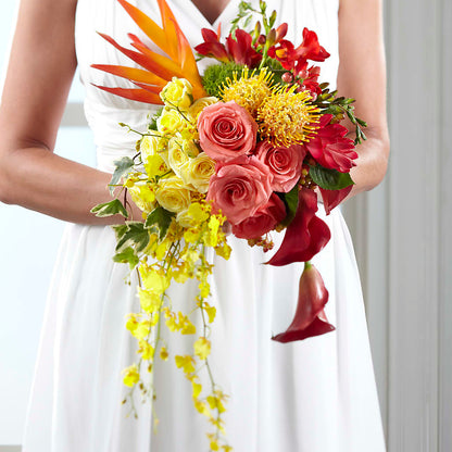 Tears of Delight Bouquet –  Two Flower Girls, Skokie IL