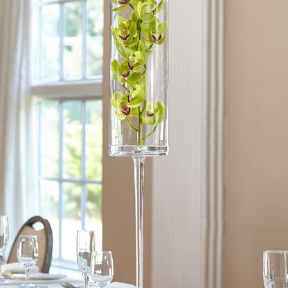 Green Mini Cymbidium Bouquet –  Two Flower Girls, Skokie IL