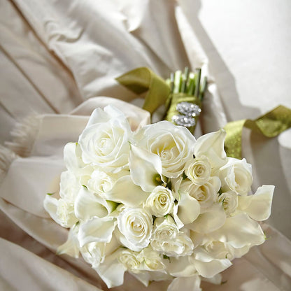 Serene Highness Bouquet –  Two Flower Girls, Skokie IL